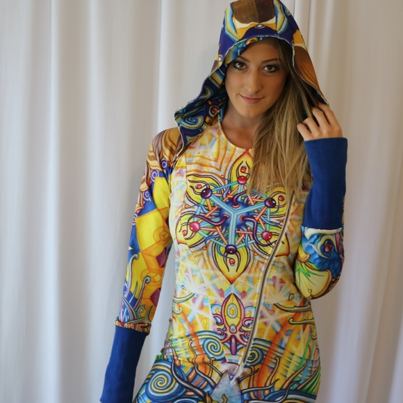 Maddie Moon Galatic Onesie Romper Jumpsuit - Picture 2 of 6